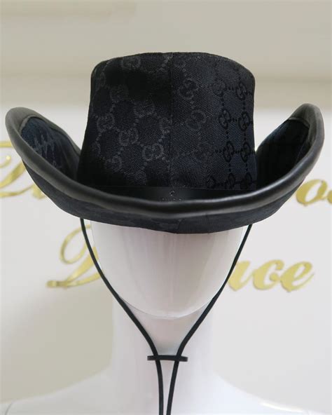 gucci brand cowboy hat|gucci snapback hat.